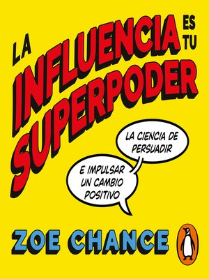 cover image of La influencia es tu superpoder